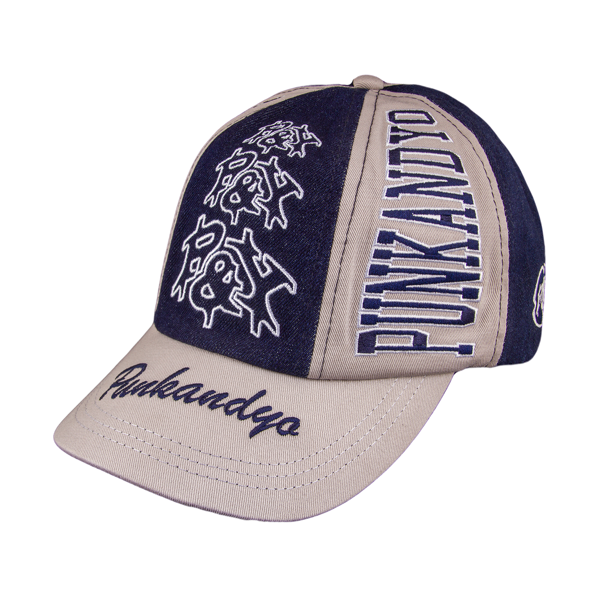 6 PANEL CAP GREY – PUNKANDYO