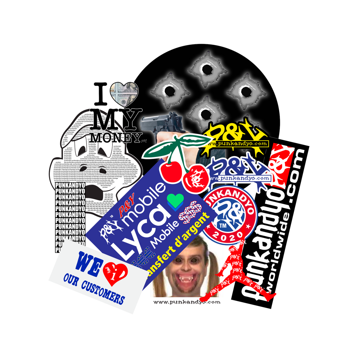 ASS PACK BLUE – PUNKANDYO