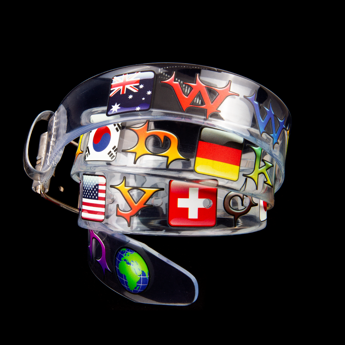 小物 punkandyo world wide pvc belt WORLD WIDE PVC BELT – PUNKANDYO