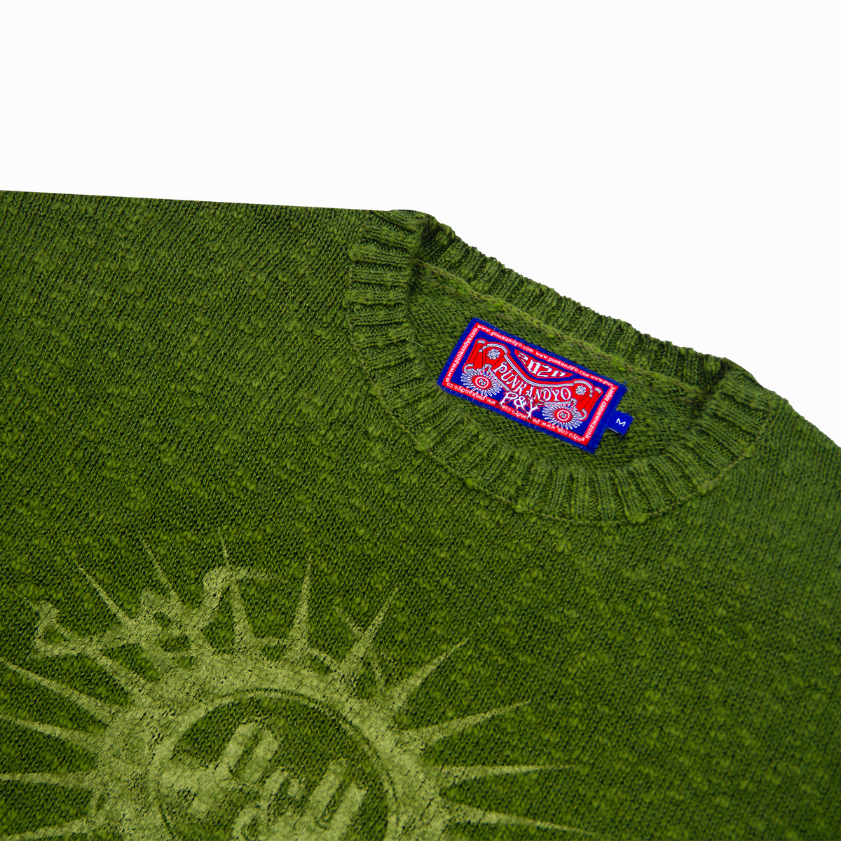 have a good time ニット　punkandyo GREEN KNIT – PUNKANDYO