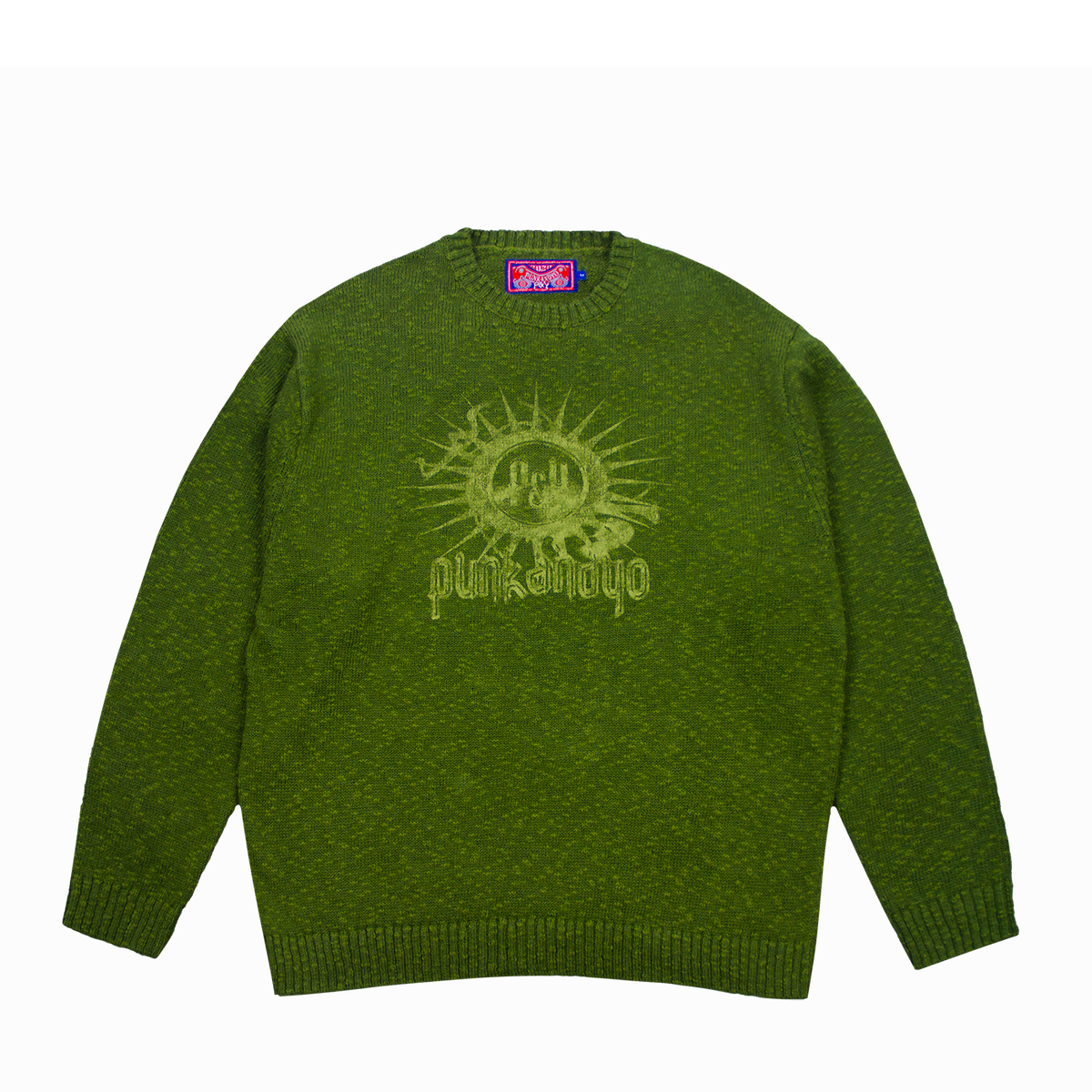 have a good time ニット　punkandyo GREEN KNIT – PUNKANDYO