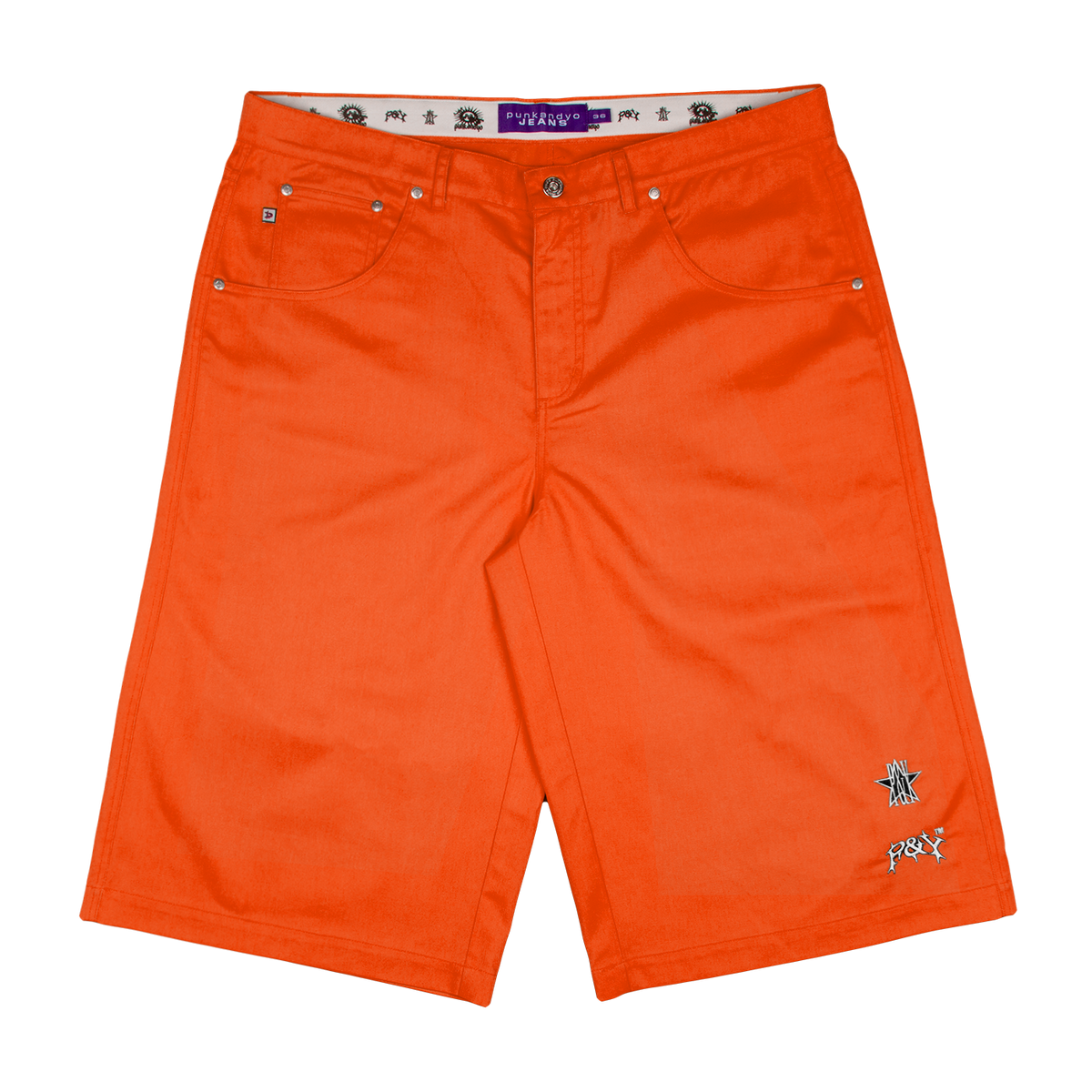 ORANGE CHINO SHORTS – PUNKANDYO