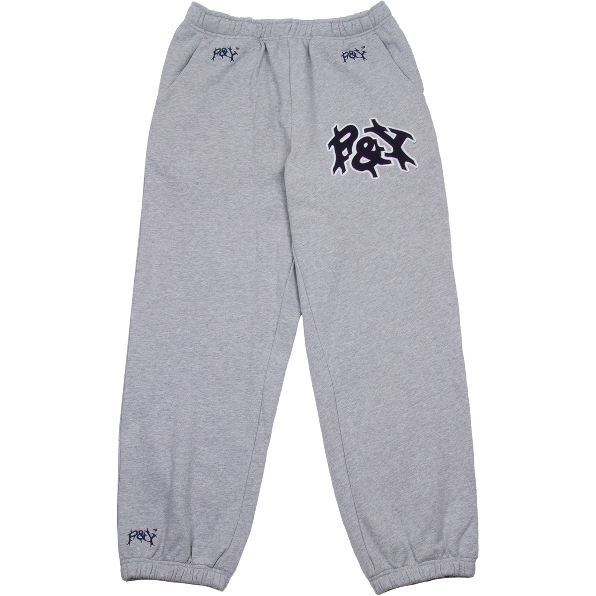 P&Y YANKEE SWEATS GREY – PUNKANDYO P&Y YANKEE SWEATS GREY – PUNKANDYO