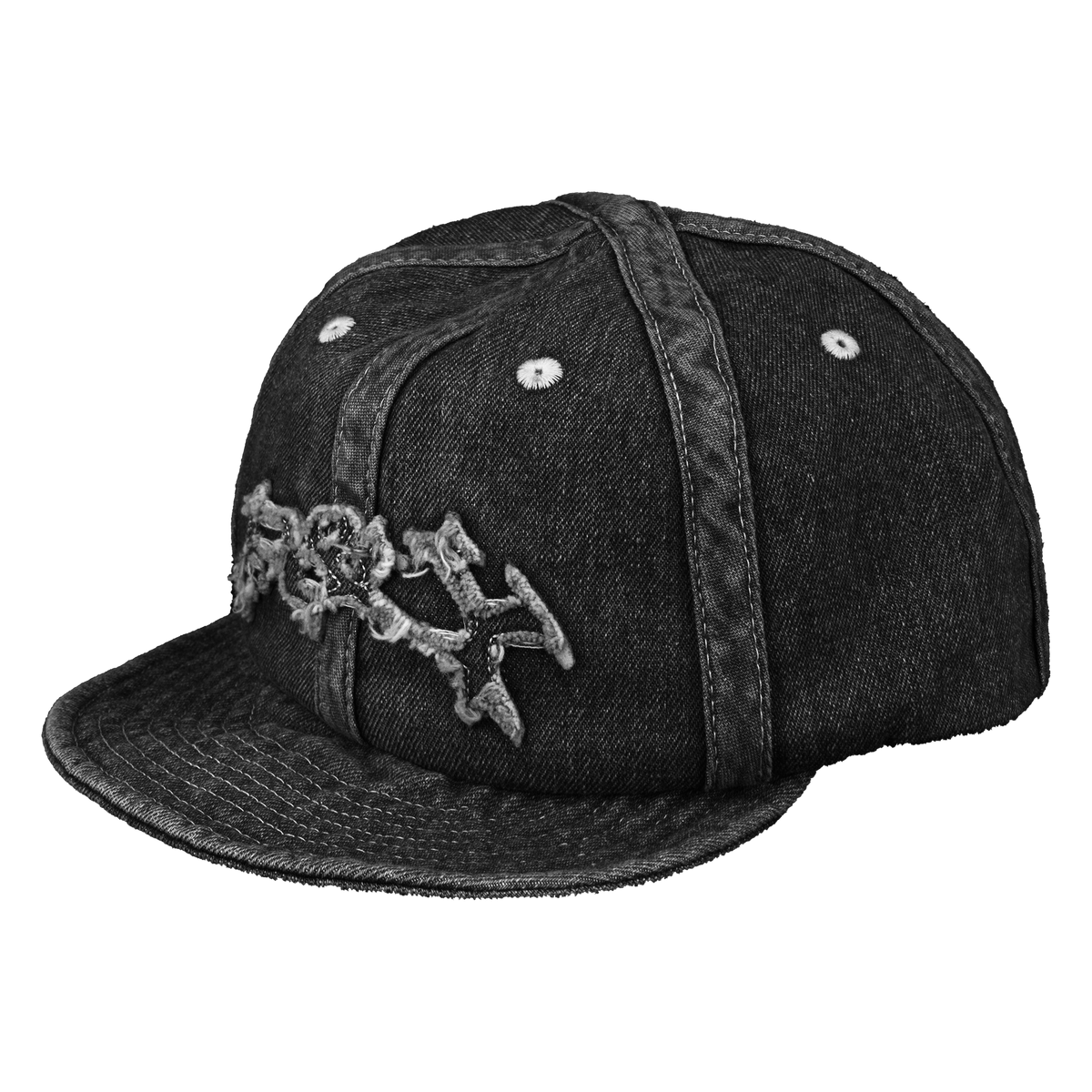 BLACK DENIM FLOPPY CAP – PUNKANDYO BLACK DENIM FLOPPY CAP – PUNKANDYO