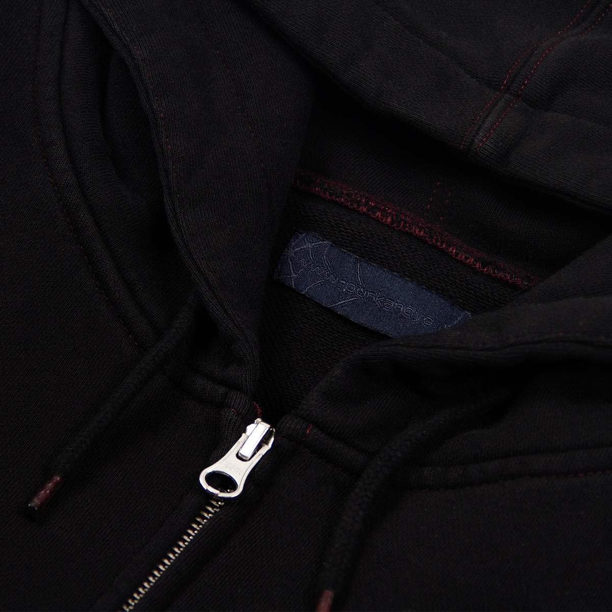 トップス punkandyo P&Y BLACK ZIP HOODIE M P&Y BLACK ZIP HOODIE – PUNKANDYO