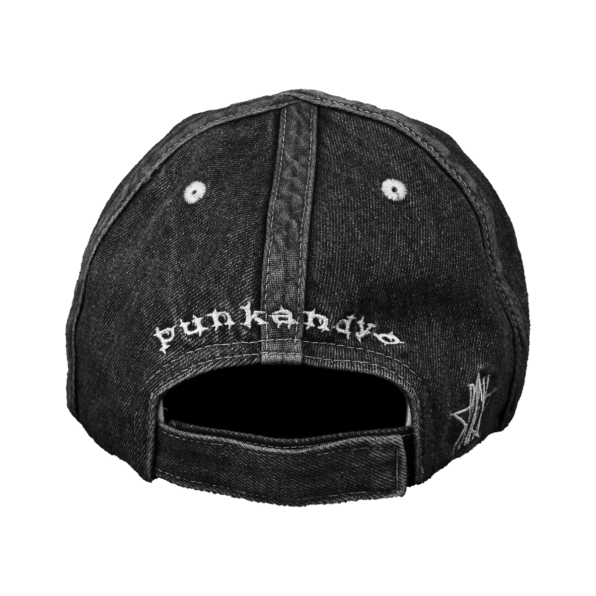 BLACK DENIM FLOPPY CAP – PUNKANDYO
