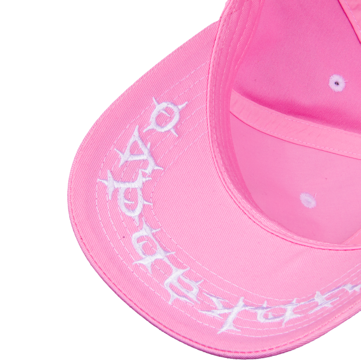 ★Wai Kei★ YK Applique Two-Tone Ball Cap Pink YK23SSAC05 MUSINSA | WAI KEI YK applique two-tone ball cap pink