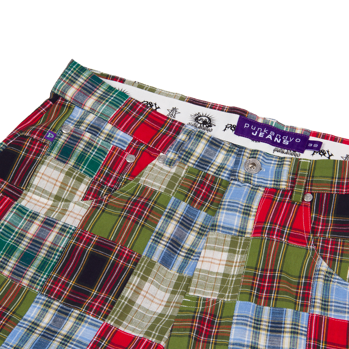 パンツ punkandyo plaid shorts Layer8_622f847e-eaf8-4b57-8078
