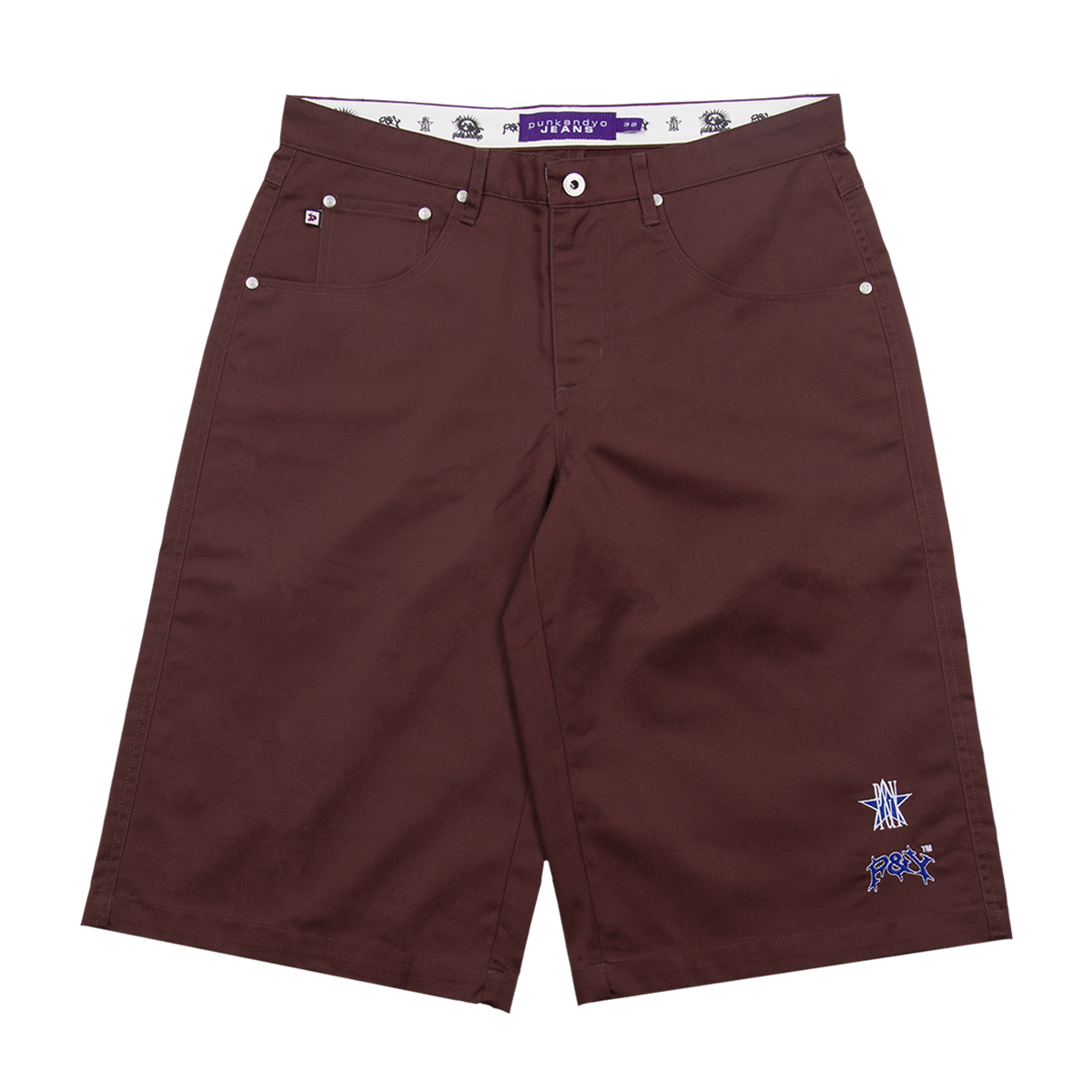 パンツ punkandyo brown cord shorts 32 PUNKANDYO BROWN CHINO SHORTS || Limited Stock
