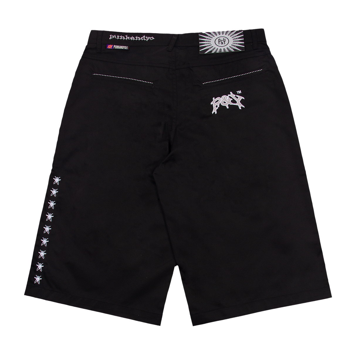 PUNKANDYO　BLACK CHINO SHORTS BLACK CHINO SHORTS – PUNKANDYO