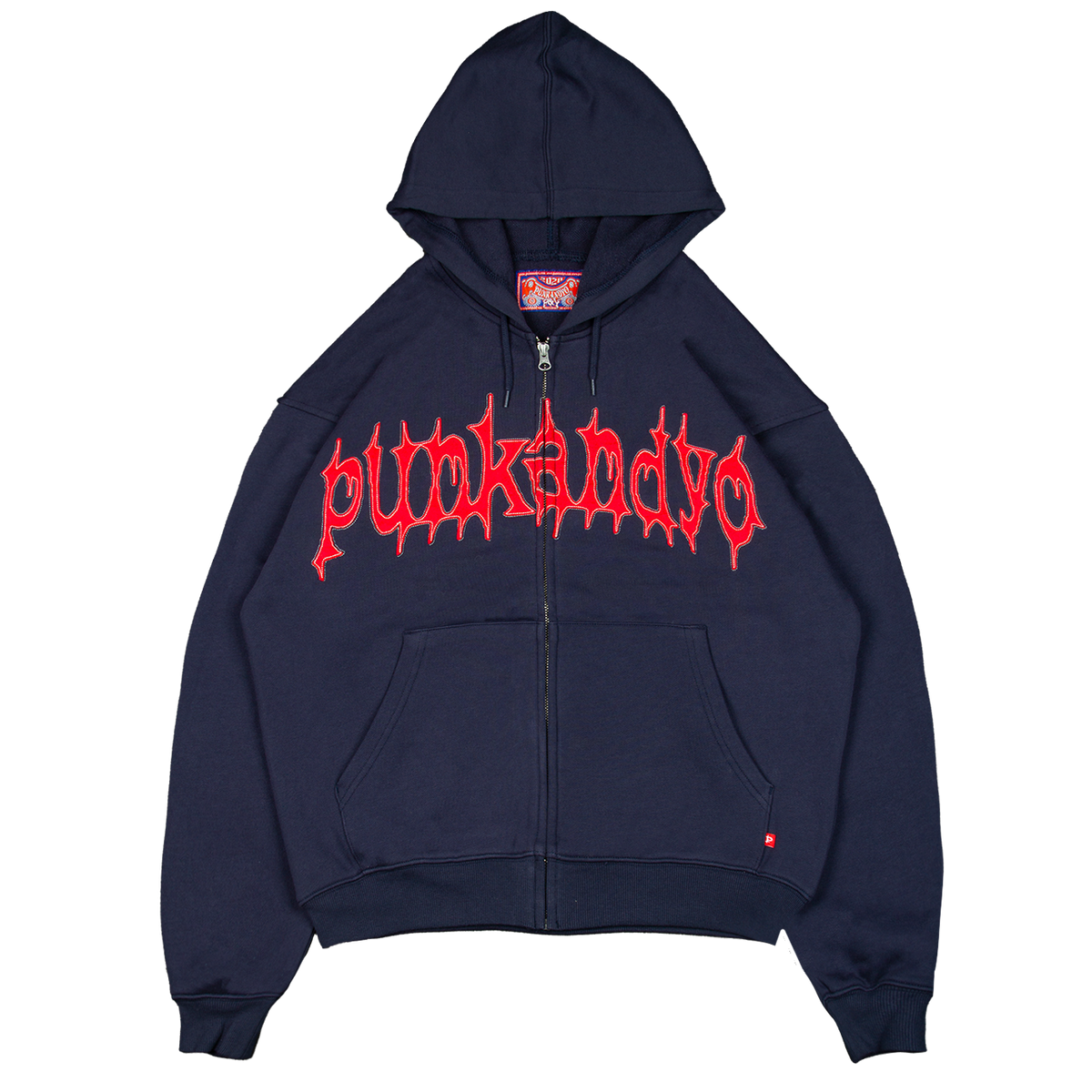 トップス punkandyo zip Parker SK8 ZIP UP NAVY – PUNKANDYO