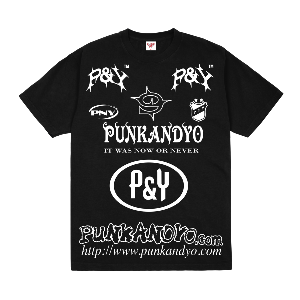 punkandyo　tシャツ MEXICO BLUE (GLOW IN THE DARK) T-SHIRT – PUNKANDYO