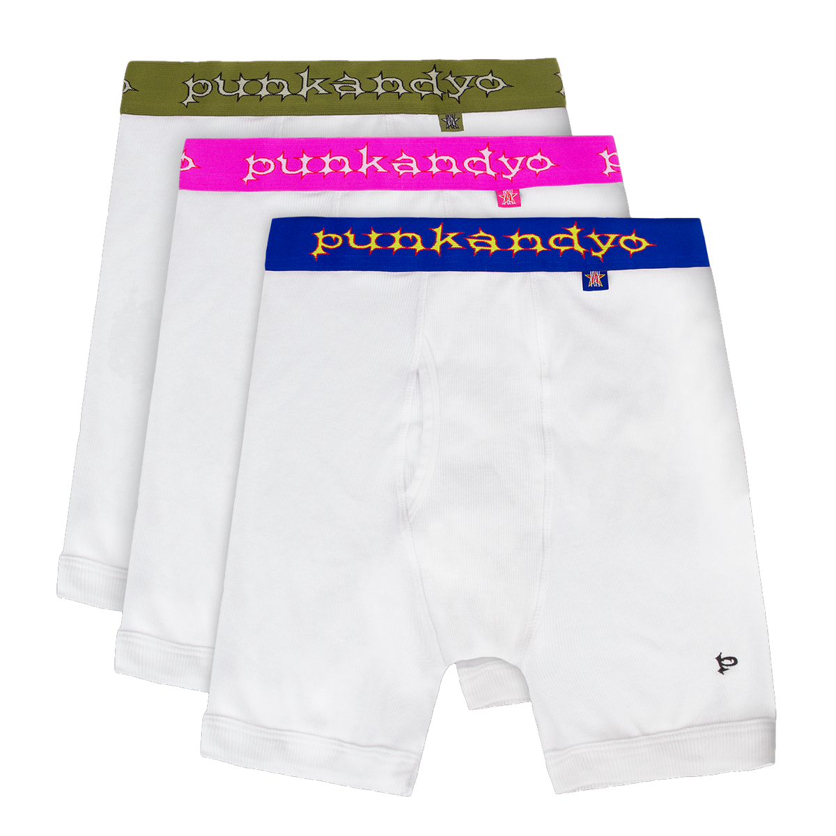 PUNKANDYO　WHITE BOXERS  ボクサーパンツ WHITE_3_PACK_03773151-b7be-