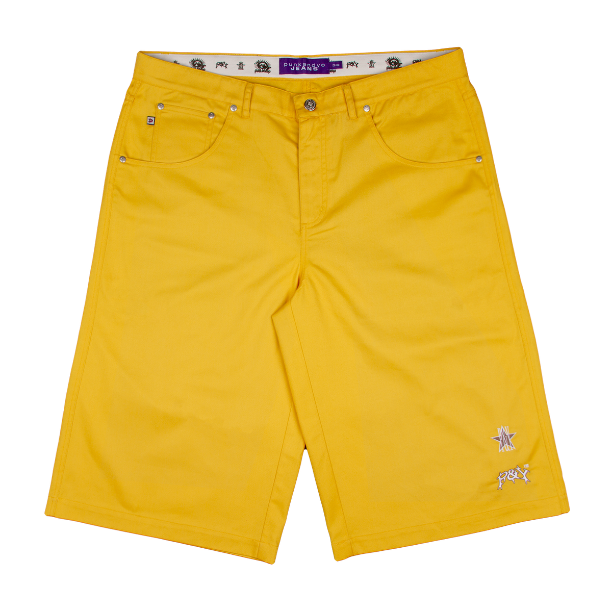 YELLOW CHINO SHORTS – PUNKANDYO