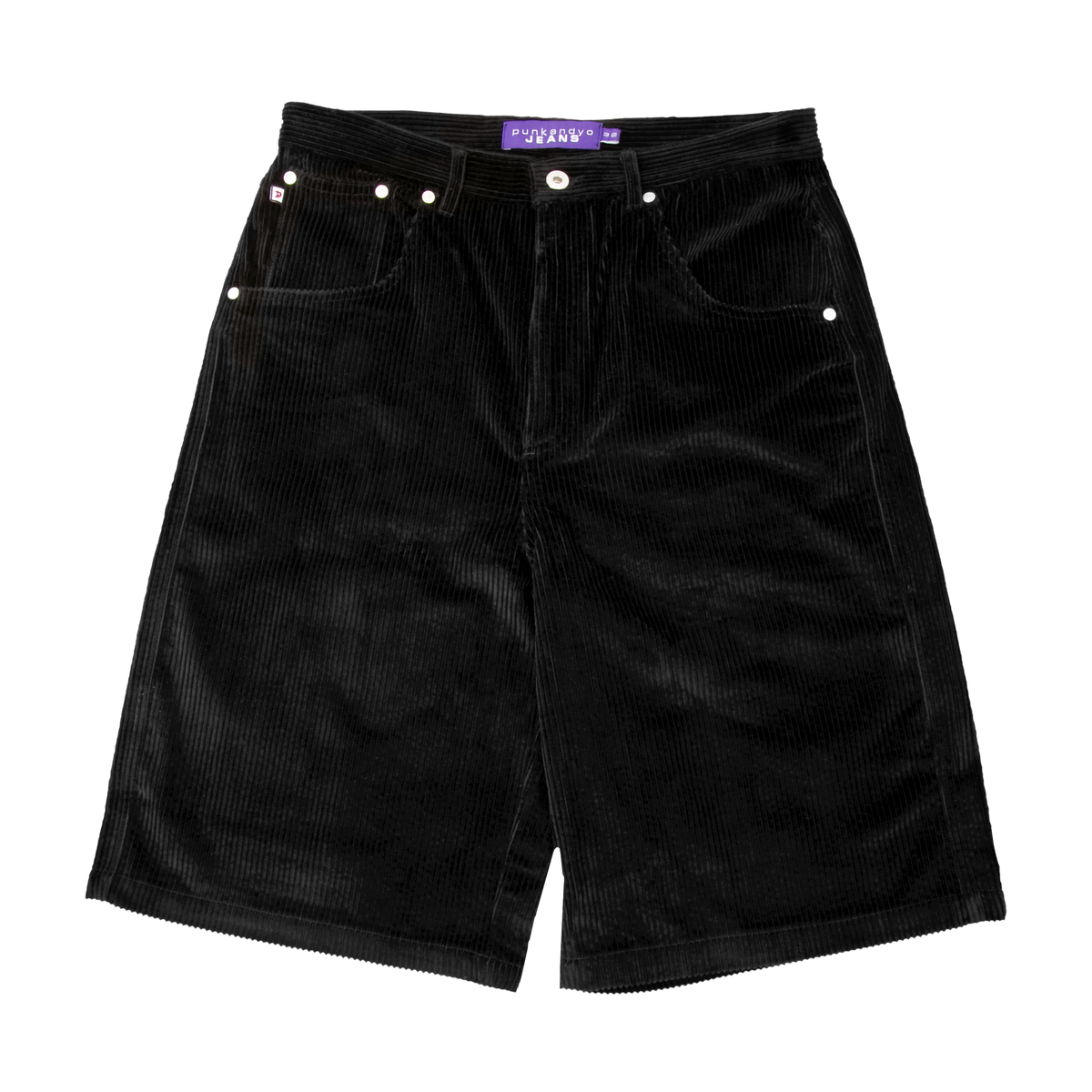 BLACK CORD SHORTS – PUNKANDYO BLACK CORD SHORTS – PUNKANDYO