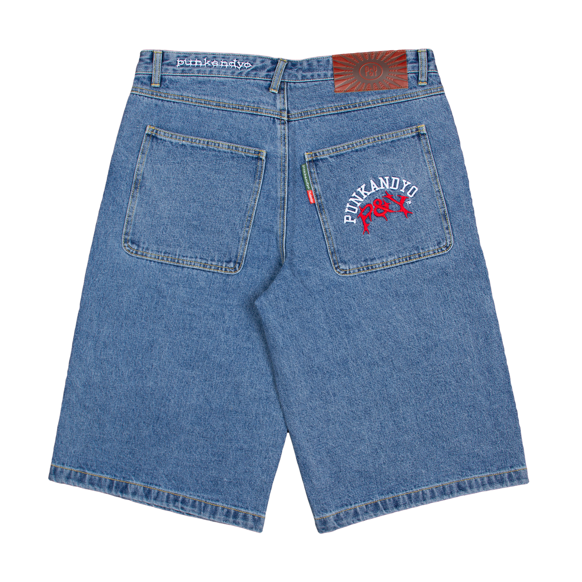 CURVE DENIM SHORTS LIGHT BLUE – PUNKANDYO