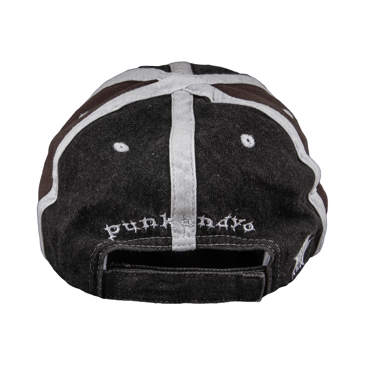 BLACK 2 TONE DENIM CAP – PUNKANDYO