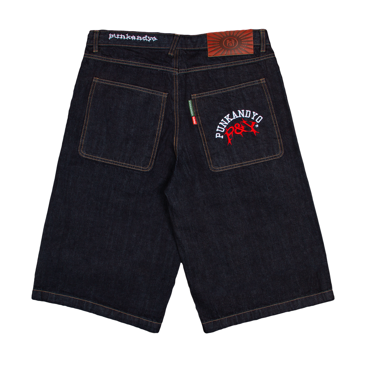 CURVE DENIM SHORTS INDIGO – PUNKANDYO