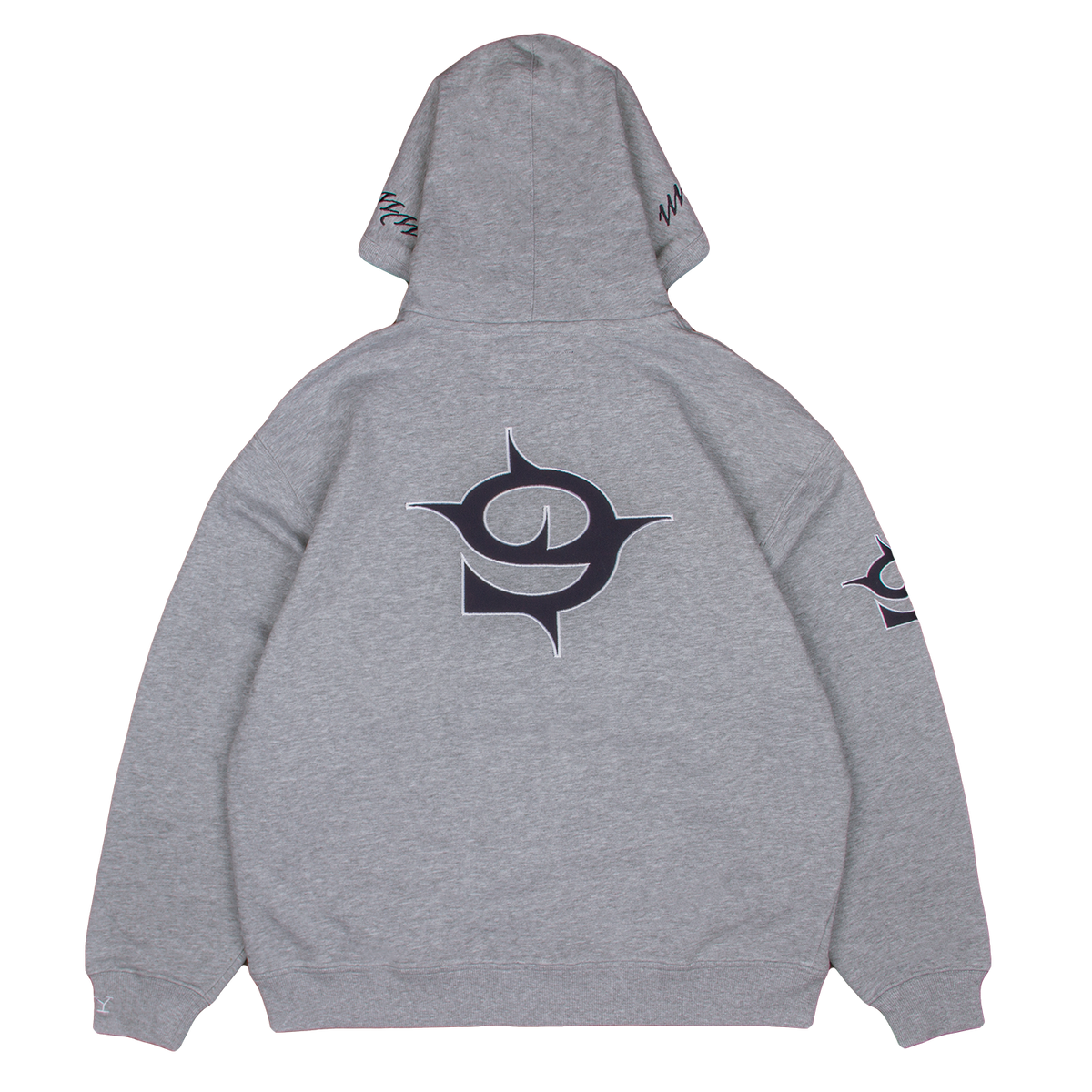 PLAID LINED HOODIE GREY – PUNKANDYO