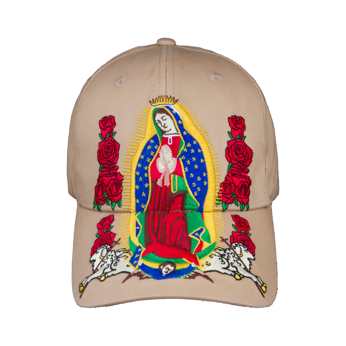 帽子 MAYO JESUS EMBROIDERY CAP MAYO | Embroidery Maria Shirt Jacket - BLACK