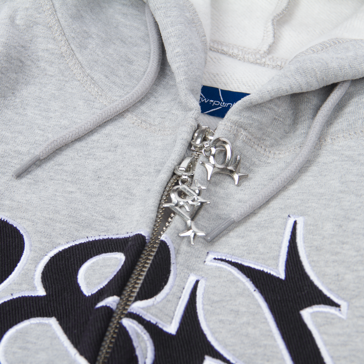トップス always do what you should do punkandyo P&Y GREY ZIP HOODIE 2025 – PUNKANDYO