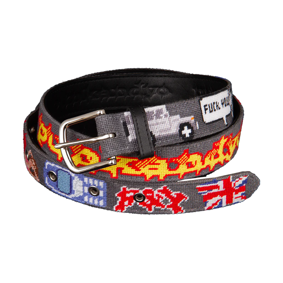 小物 PUNKANDYO NEEDLE POINT BELT AFFORDABLE NEEDLE POINT BELT – PUNKANDYO