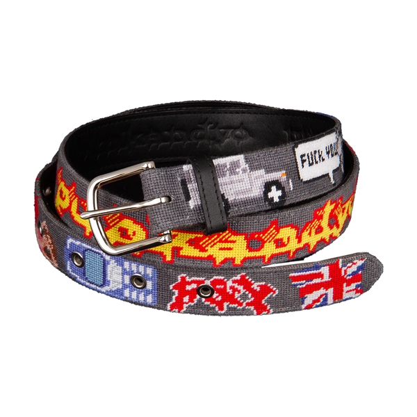 小物 PUNKANDYO NEEDLE POINT BELT NEEDLE POINT BELT 2025 – PUNKANDYO
