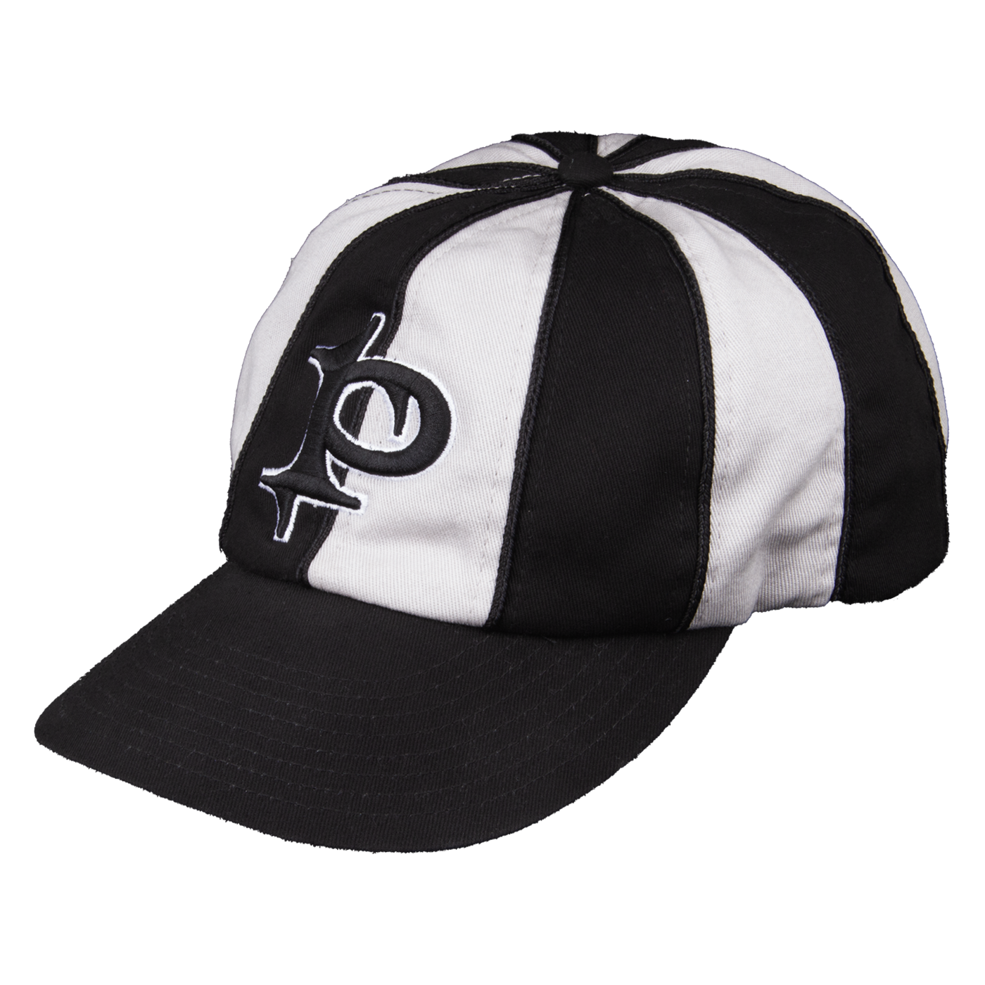 TWELVE PANEL HAT GREY – PUNKANDYO