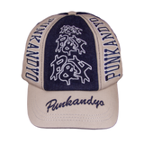 6 PANEL CAP GREY