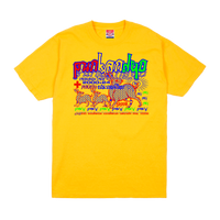 BKK SHIRT YELLOW (FRONT BACK PRINT)