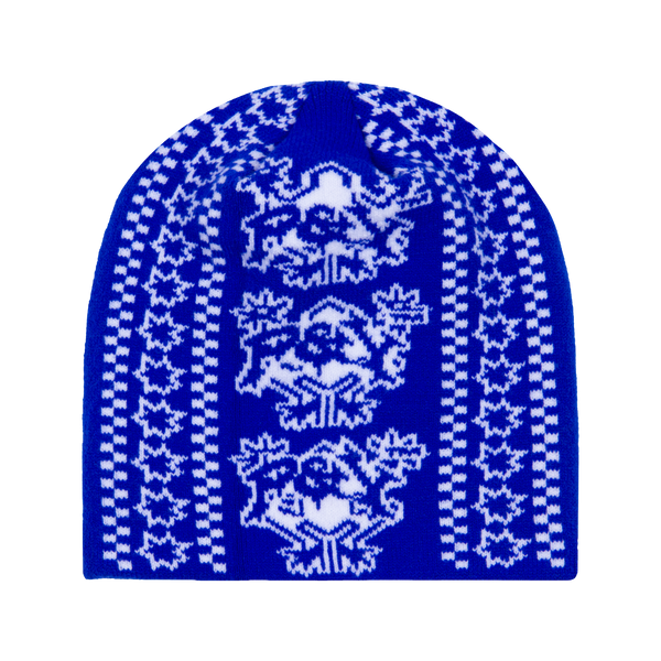 FROG BEANIE BLUE