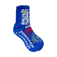 BLUE CRAZY SOCK