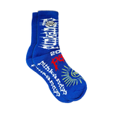 BLUE CRAZY SOCK