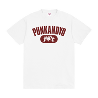 GYM COLLEGE WHITE TSHIRT