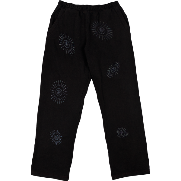 P&Y STAR SWEATPANTS BLACK ReWORK™