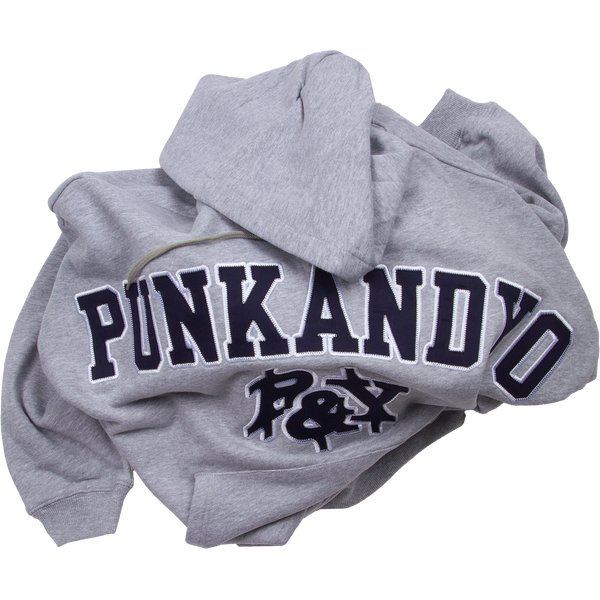 P&Y YANKEE HOODIE GREY – PUNKANDYO P&Y YANKEE HOODIE GREY – PUNKANDYO