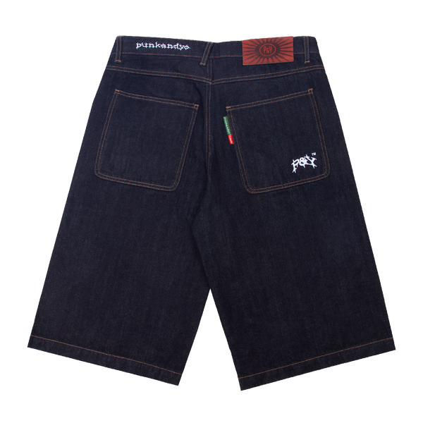 DARK DENIM JORTS – PUNKANDYO DARK DENIM JORTS – PUNKANDYO
