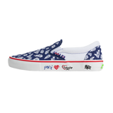 PUNKANDYO VANS SLIP ON NAVY
