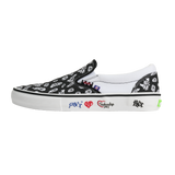 PUNKANDYO VANS SLIP ON BLACK