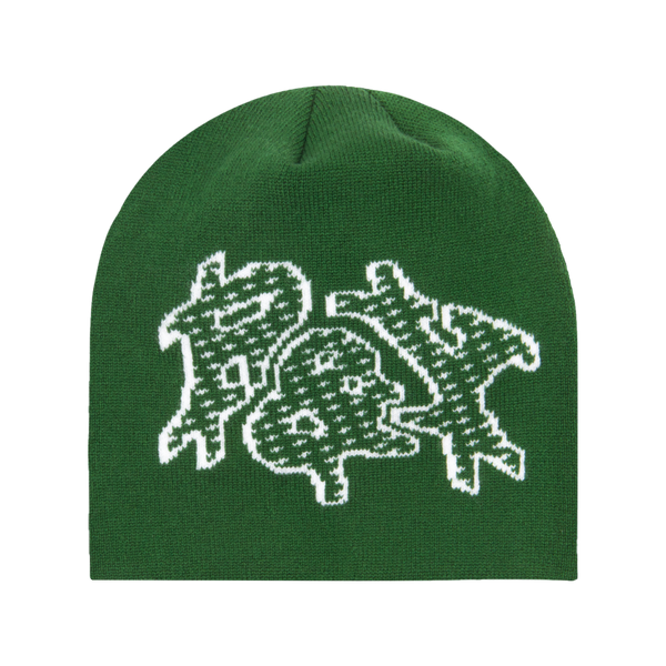 PNY TRACK PATTERN BEANIE GREEN