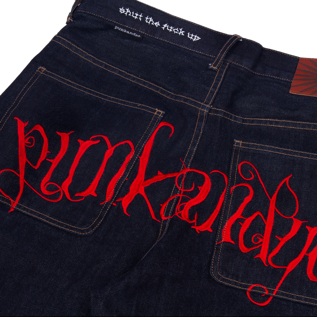 RED STFU JEANS – PUNKANDYO
