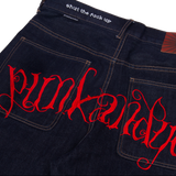 RED STFU JEANS