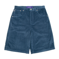 CORD SHORTS BLUE