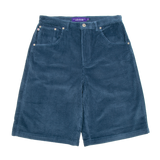 CORD SHORTS BLUE