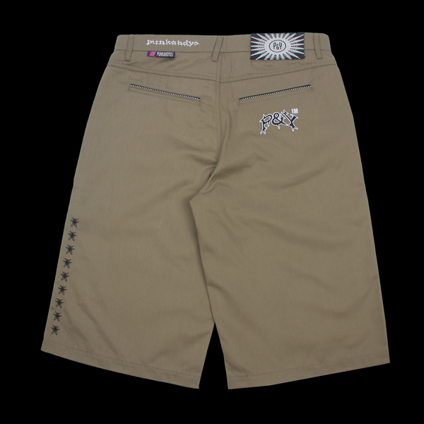 KHAKI CHINO SHORTS