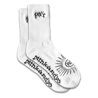 P&Y BLACK LOGO SOCK