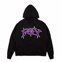トップス punkandyo P&Y BLACK ZIP HOODIE M NO ZIP P&Y HOODIE トップス punkandyo P&Y BLACK ZIP HOODIE M NO ZIP P&Y HOODIE