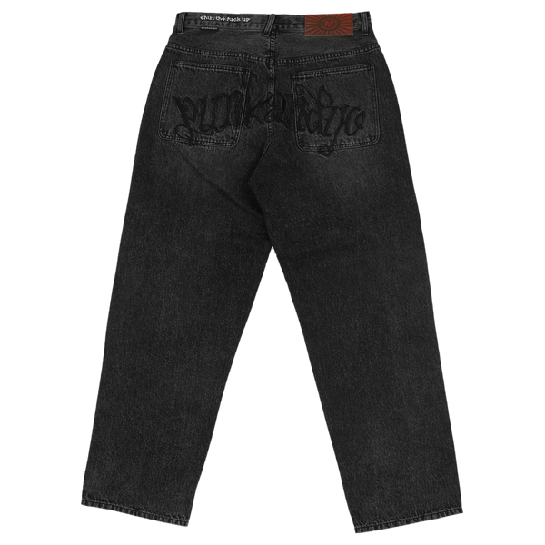 BLACK STFU JEANS