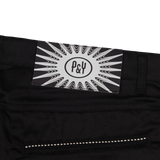 BLACK CHINO SHORTS