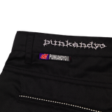 BLACK CHINO SHORTS